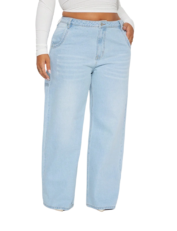 Jean bleu clair - Non Stretch