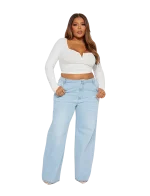 Jean bleu clair - Non Stretch