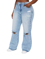 Jean bleu clair - Non Stretch