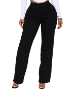 Jean bootcut noir - Medium Stretch