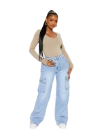 Jean délavé claire - Medium Stretch