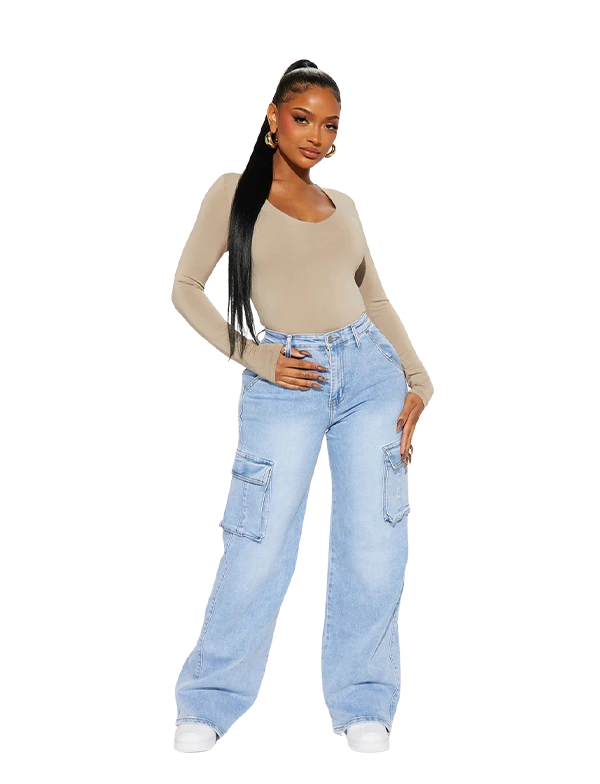 Jean délavé claire - Medium Stretch