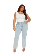 Jean Bleu clair - Medium Stretch