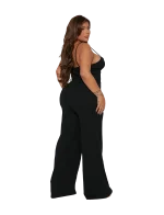 Combinaison noire élégante