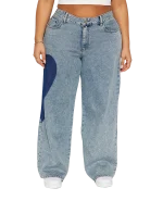 jean délavé - Non Stretch