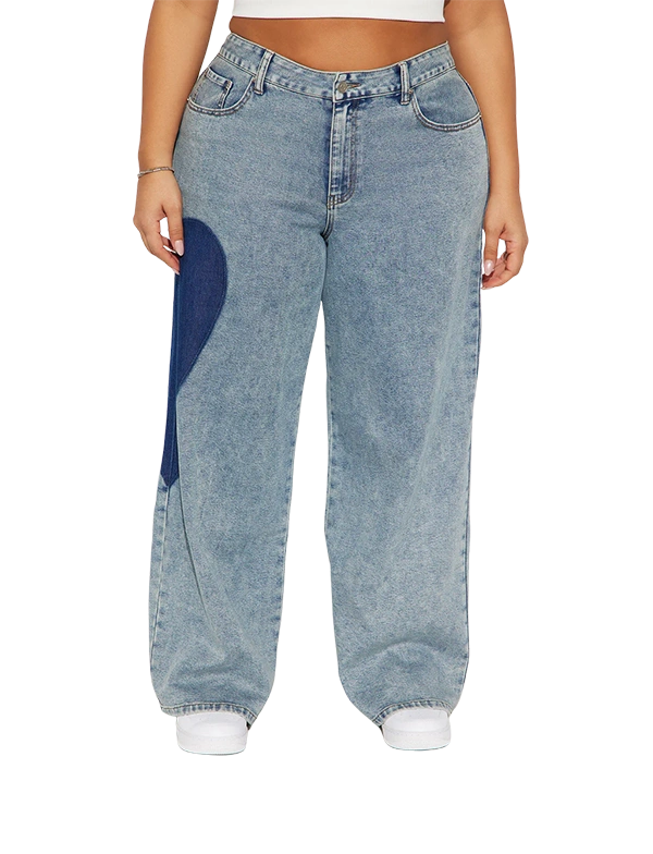 jean délavé - Non Stretch