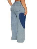 jean délavé - Non Stretch