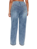 Jean bleu délavé - Medium Stretch